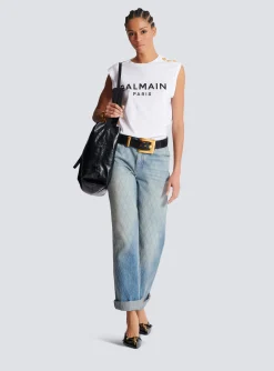 Women Balmain Paris Tank Top