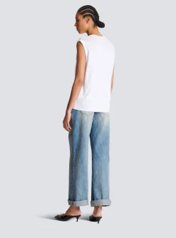 Women Balmain Paris Tank Top