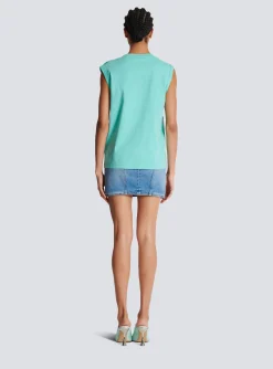 Women Balmain Paris Tank Top
