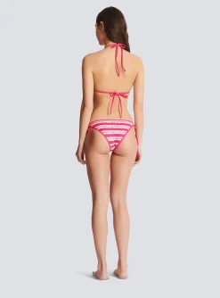 Women Balmain Paris Triangle Bikini