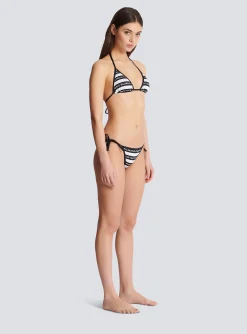 Women Balmain Paris Triangle Bikini