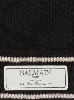 Women Balmain Signature Beanie