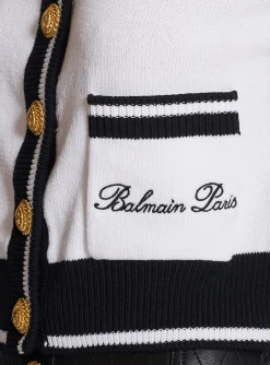Women Balmain Signature Knit Cardigan