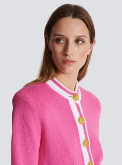Women Balmain Signature Knit Cardigan