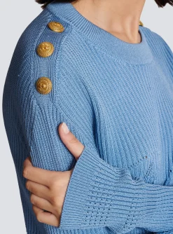Women Balmain Signature Knit Jumper