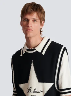 Balmain Signature Star Jumper