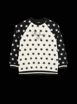 Kids/BOY Balmain Signature Stars Sweater