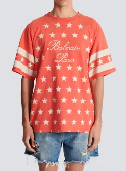 Balmain Signature Stars T-shirt