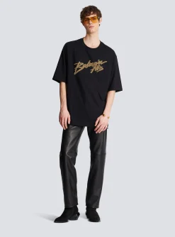Balmain Signature T-shirt&nbsp;