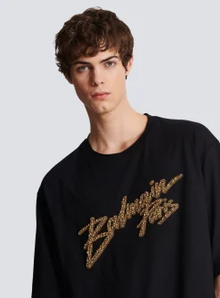 Balmain Signature T-shirt&nbsp;