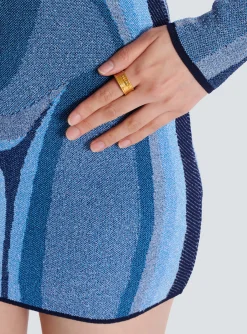Women Balmain Signature Tubular Ring