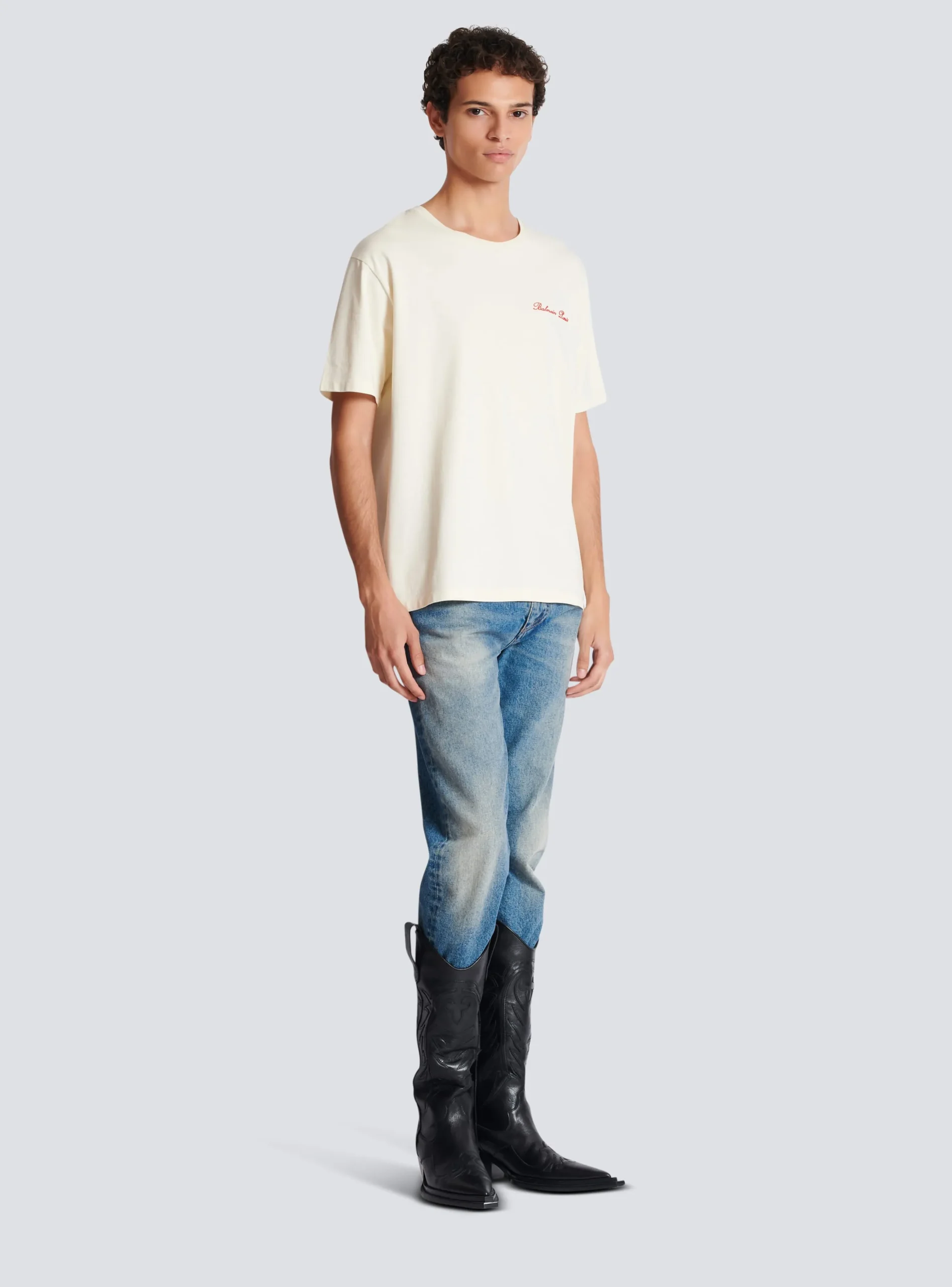 Balmain Signature Western T-shirt