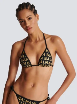 Women Balmain Triangle Bikini