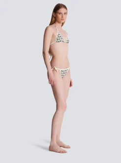 Women Balmain Triangle Bikini