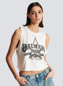 Women Balmain Western Tank Top
