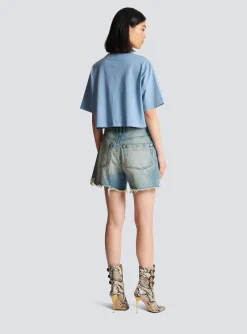 Women Balmain Western T-shirt