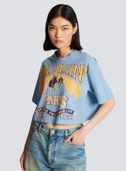 Women Balmain Western T-shirt