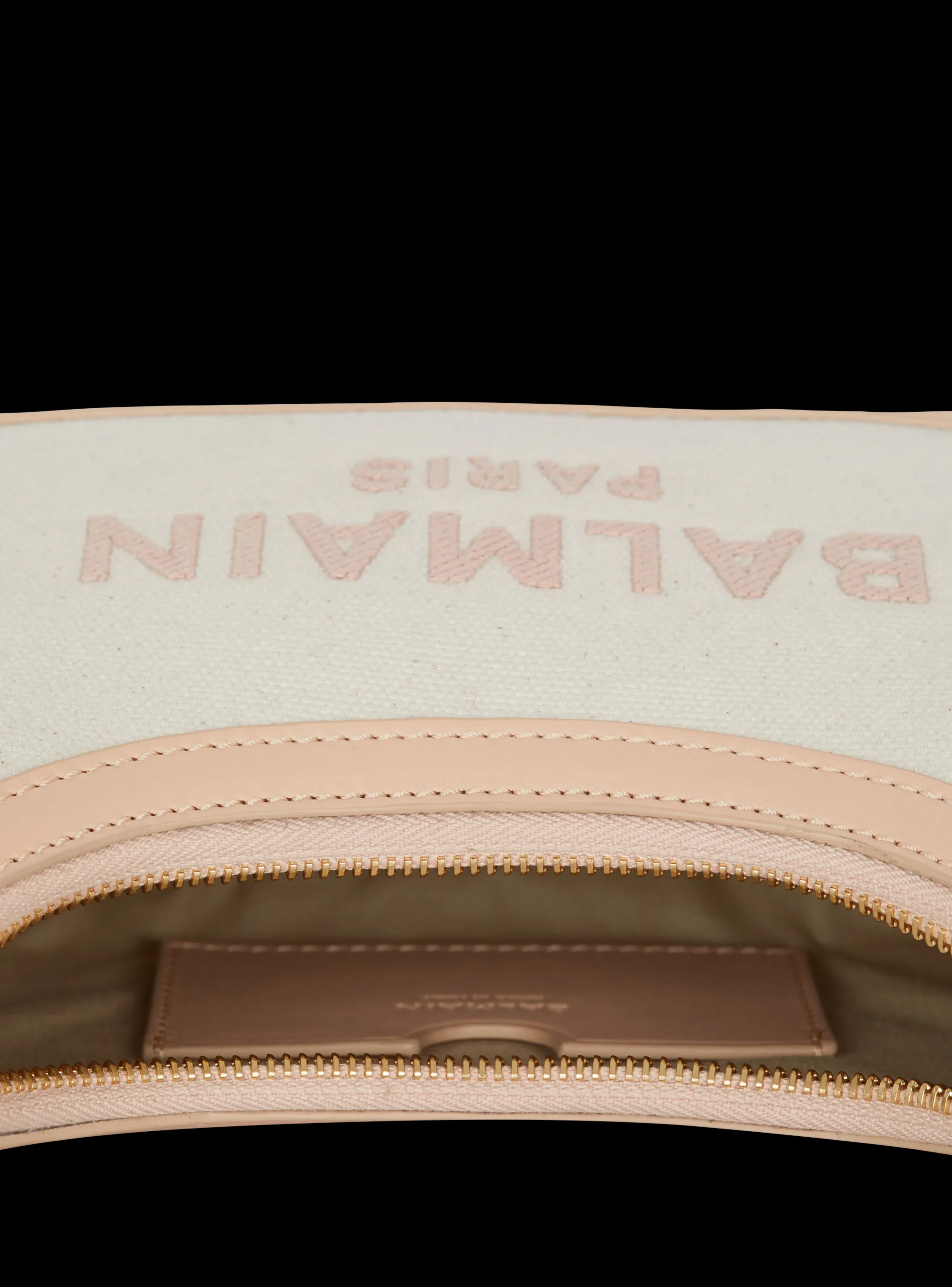 Women Balmain B-Army Canvas And Leather Handbag