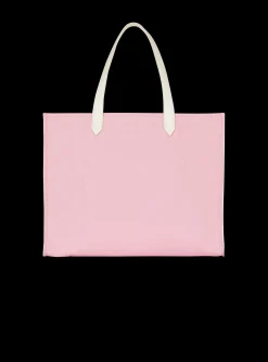 Women Balmain B-Army Medium Canvas And Leather Tote Bag