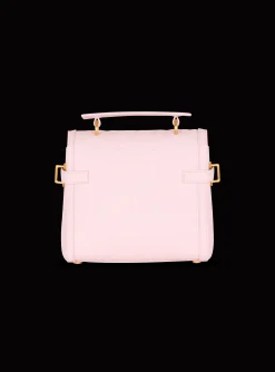 Women Balmain B-Buzz 23 Bag In Grained PB Labyrinth Leather