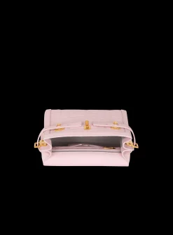 Women Balmain B-Buzz 23 Bag In Grained PB Labyrinth Leather