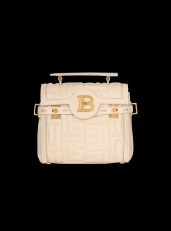 Women Balmain B-Buzz 23 Bag In Monogram Quilted Leather