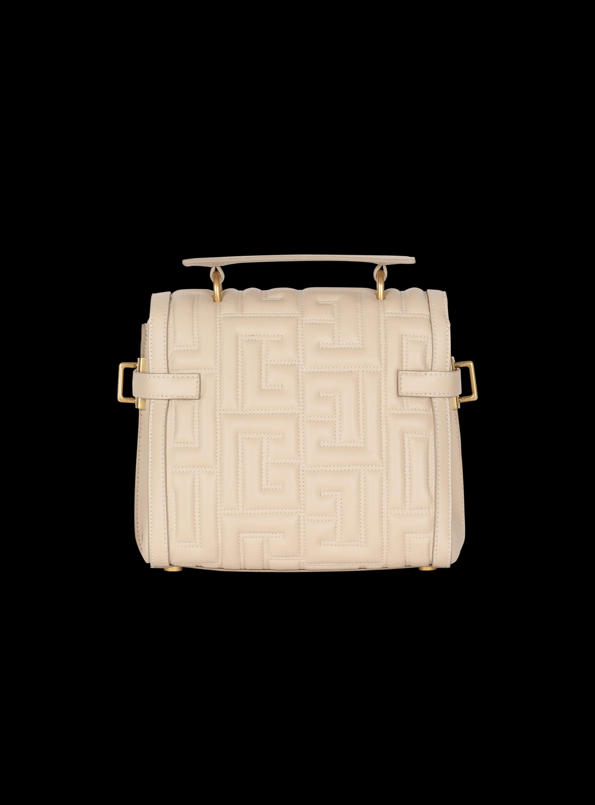 Women Balmain B-Buzz 23 Bag In Monogram Quilted Leather