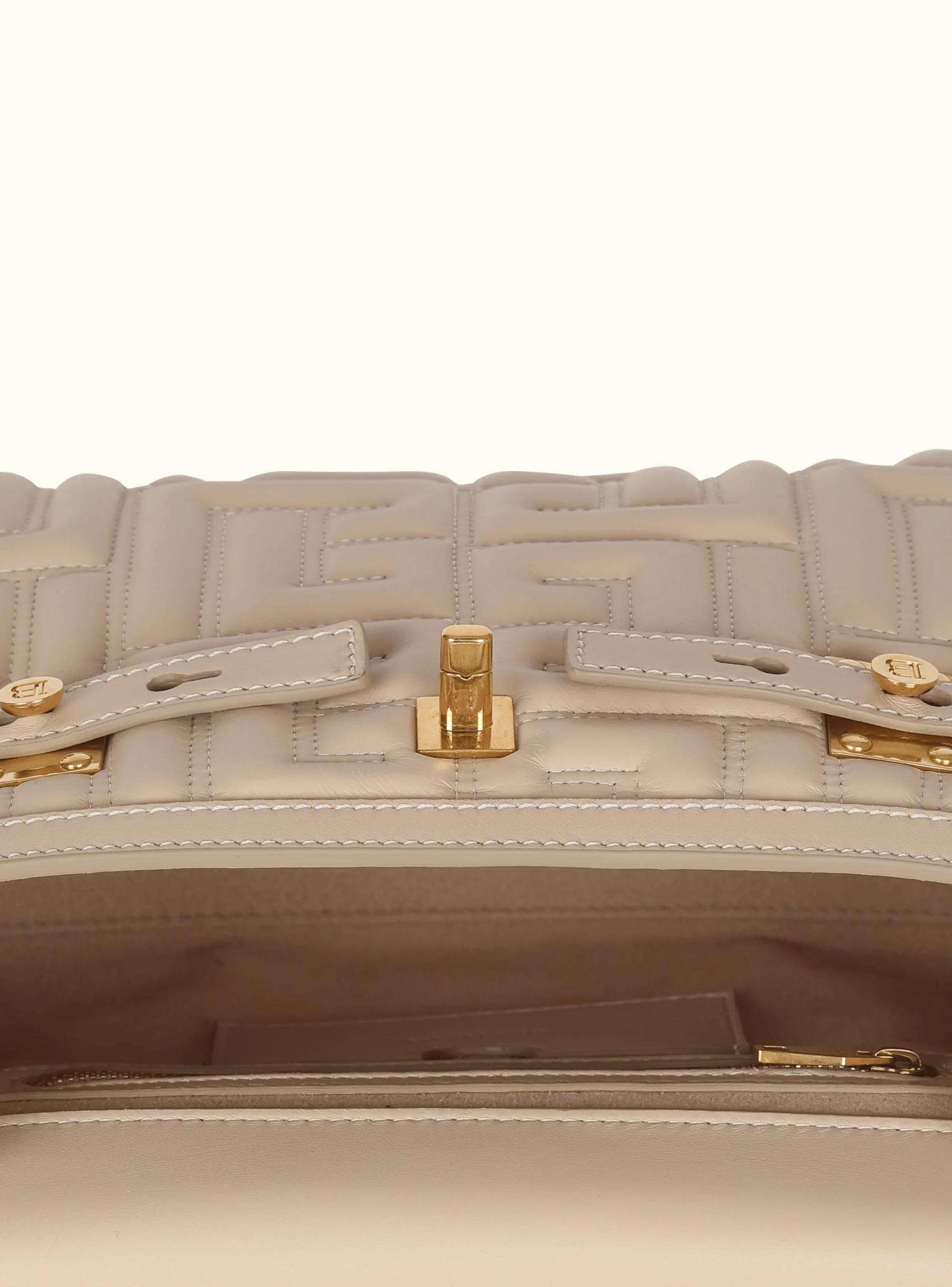 Women Balmain B-Buzz 23 Bag In Monogram Quilted Leather