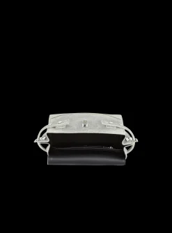 Women Balmain B-Buzz 23 Faded  denim Bag