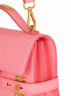 Women Balmain B-Buzz 24 Grained Leather Bag