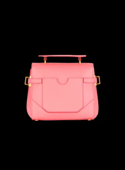 Women Balmain B-Buzz 23 Grained Leather Bag