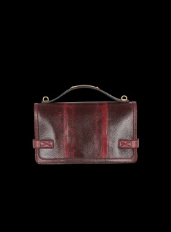 Women Balmain B-Buzz 24 Karung Leather Bag