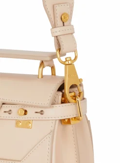 Women Balmain B-Buzz 19 Leather Bag