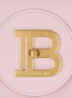 Women Balmain B-Buzz 23 Leather Clutch