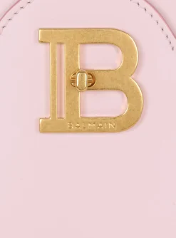 Women Balmain B-Buzz 22 Leather Top-handle Bag