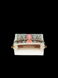 Women Balmain B-Buzz 23 Patchwork Leather Bag