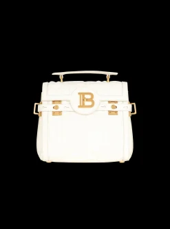Women Balmain B-Buzz 23 Quilted Leather Bag