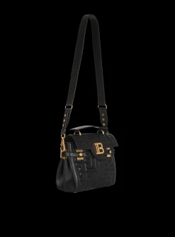 Women Balmain B-Buzz 23 Quilted Leather Bag