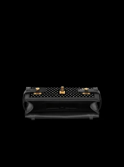 Women Balmain B-Buzz 23 Velvet And Crystal Clutch
