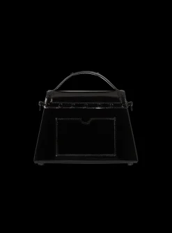 Women Balmain B-Buzz Dynasty Bag In Patent Leather