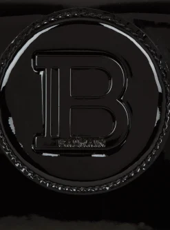 Women Balmain B-Buzz Dynasty Bag In Patent Leather