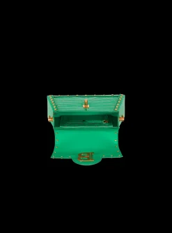 Women Balmain B-Buzz Dynasty Bag In Patent Leather