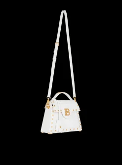 Women Balmain B-Buzz Dynasty Bag In Snakeskin Leather