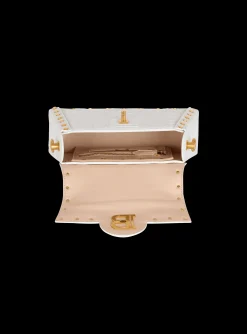 Women Balmain B-Buzz Dynasty Bag In Snakeskin Leather