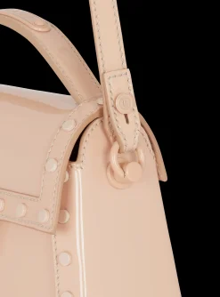 Women Balmain B-Buzz Dynasty Patent Leather Bag