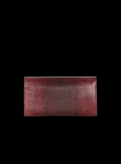 Women Balmain B-Buzz Karung Leather Wallet