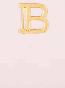 Women Balmain B-Buzz Leather Purse