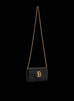 Women Balmain B-Buzz Leather Wallet