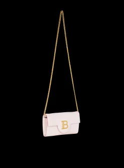 Women Balmain B-Buzz Leather Wallet
