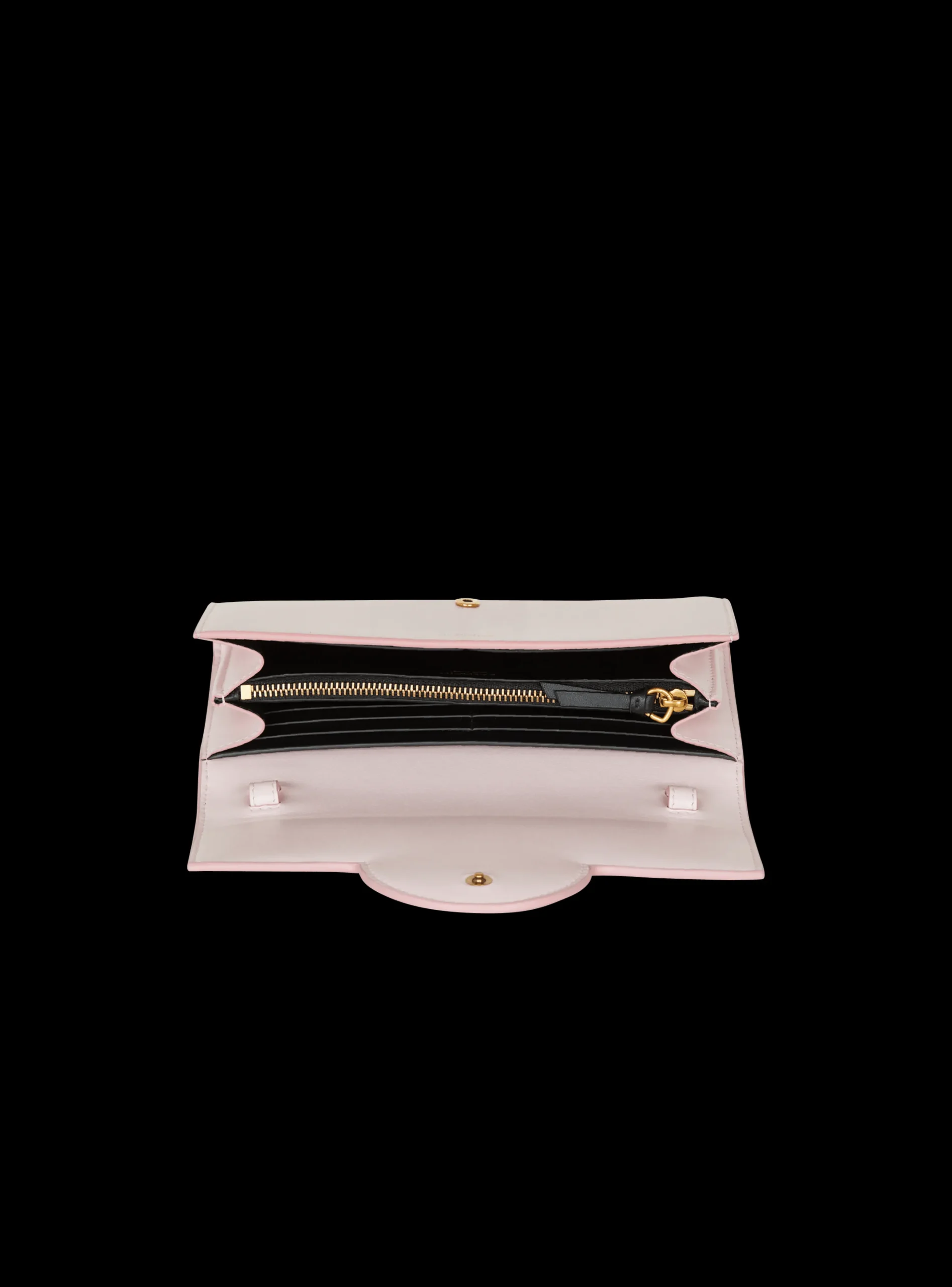 Women Balmain B-Buzz Leather Wallet